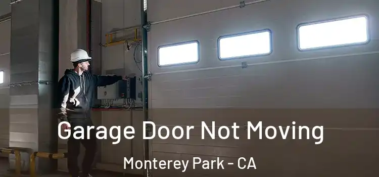 Garage Door Not Moving Monterey Park - CA